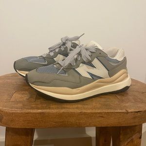 New Balance 57/40 Cream Blue Green